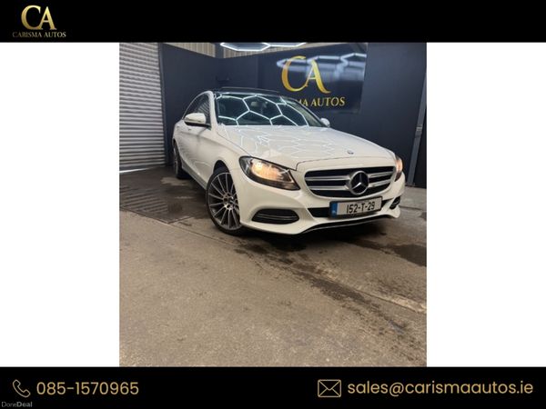 Mercedes-Benz C-Class Saloon, Diesel, 2015, White