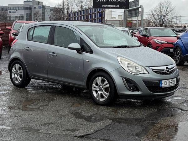 Opel Corsa Hatchback, Petrol, 2013, Silver