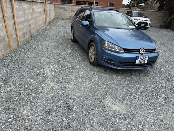 Volkswagen Golf Estate, Petrol, 2014, Blue
