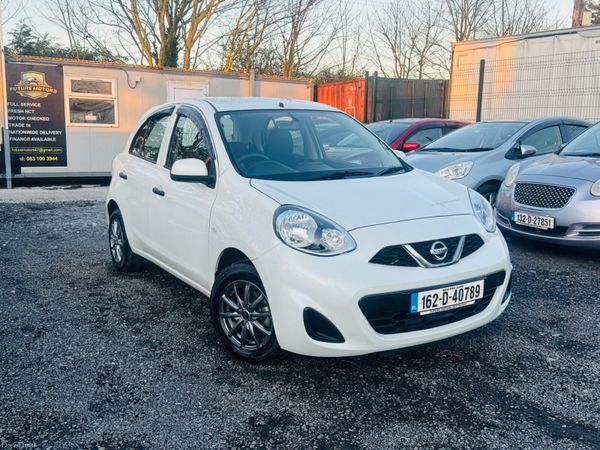 Nissan March Hatchback, Petrol, 2016, White