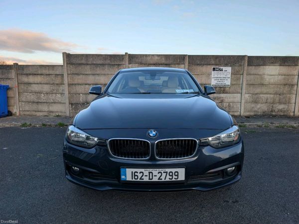 BMW 3-Series Saloon, Diesel, 2016, Blue