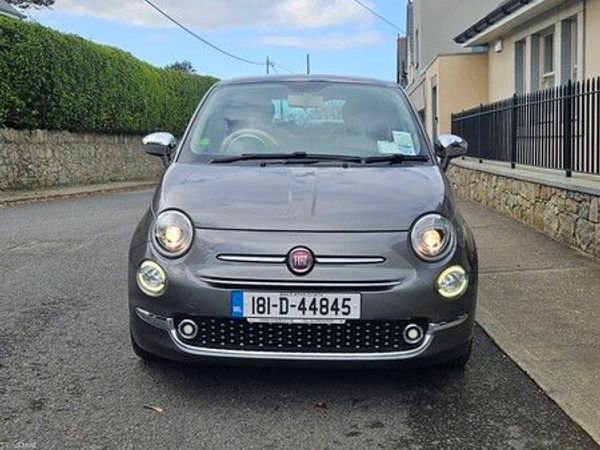 Fiat 500 Hatchback, Petrol, 2018, Grey