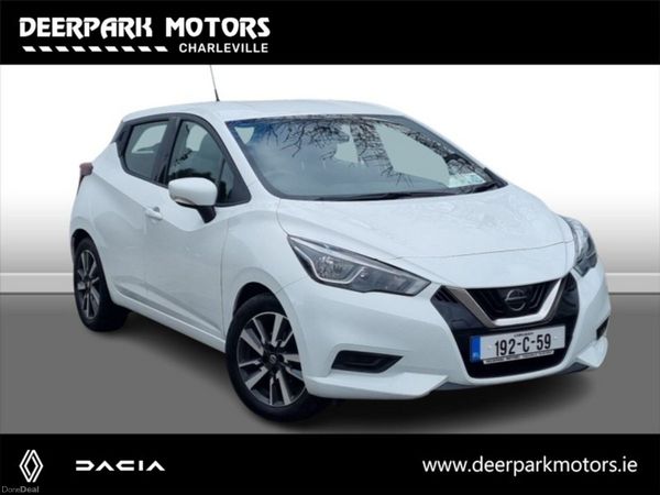 Nissan Micra Hatchback, Petrol, 2019, White