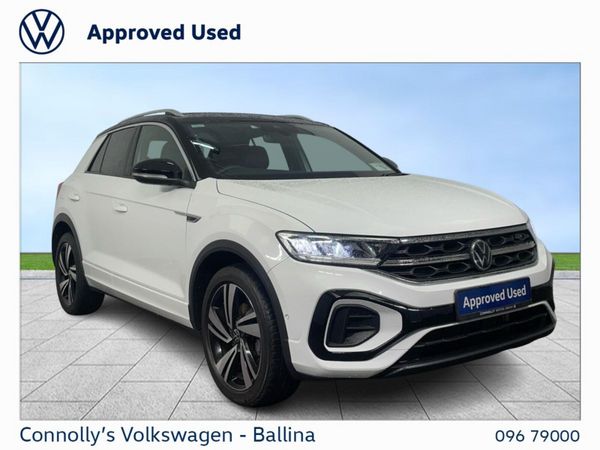 Volkswagen T-Roc SUV, Petrol, 2023, White