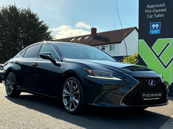 Lexus ES Saloon, Petrol Hybrid, 2021, Black