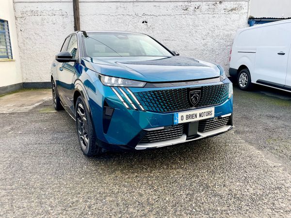 Peugeot 3008 SUV, Electric, 2024, Blue