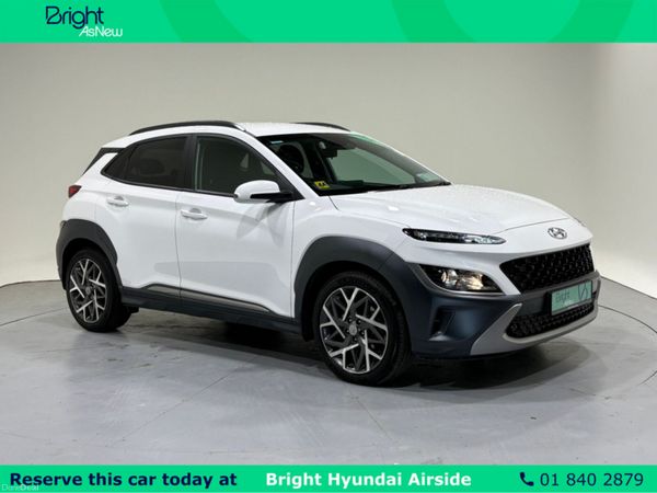 Hyundai KONA MPV, Petrol Hybrid, 2022, White