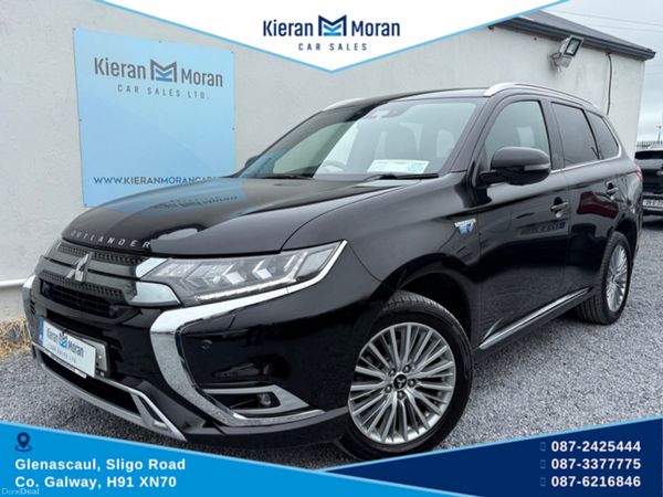Mitsubishi Outlander MPV, Petrol Plug-in Hybrid, 2019, Black