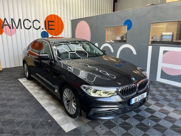 BMW 5-Series Saloon, Diesel, 2018, Black