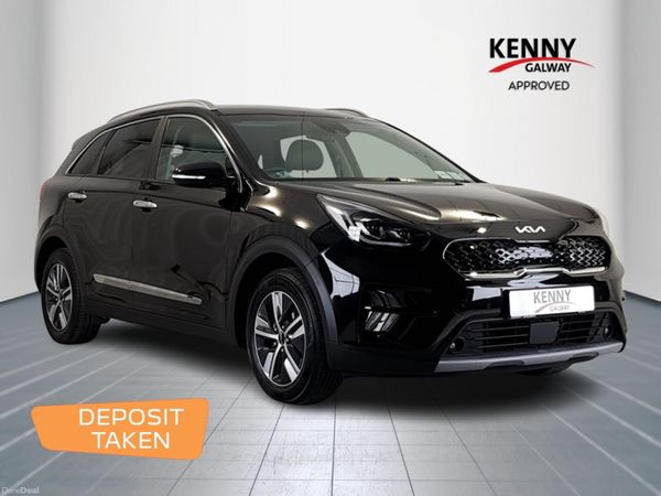 Kia Niro Estate, Petrol Plug-in Hybrid, 2022, Black