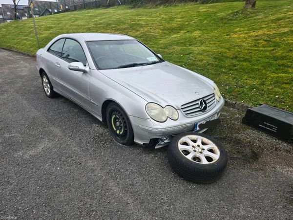 Mercedes-Benz CLK Coupe, Petrol, 2004, Silver