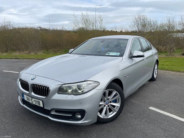 BMW 5-Series Saloon, Diesel, 2014, Silver