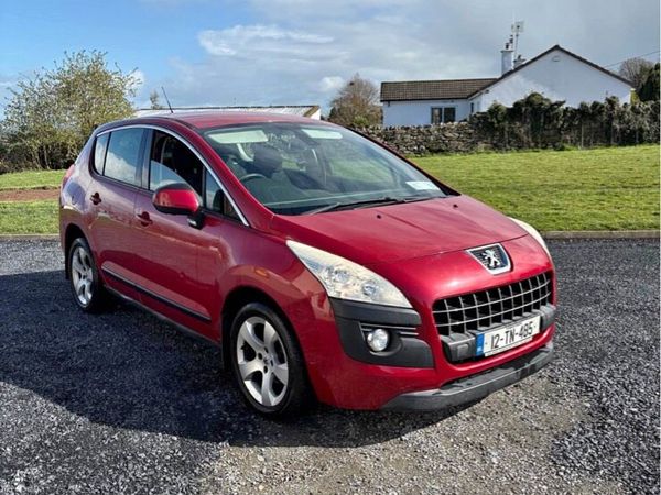 Peugeot 3008 MPV, Diesel, 2012, Red