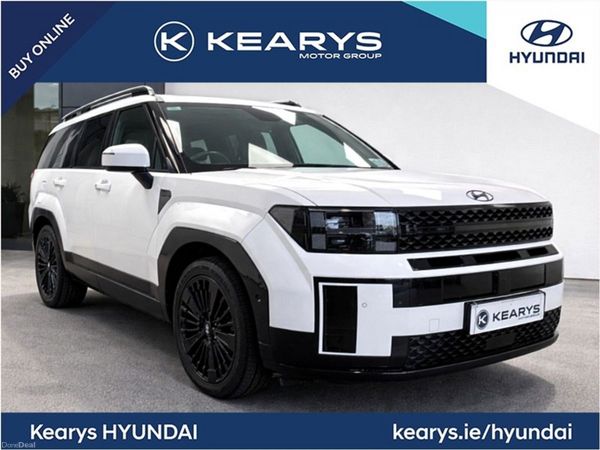 Hyundai Santa Fe SUV, Petrol Plug-in Hybrid, 2024, White