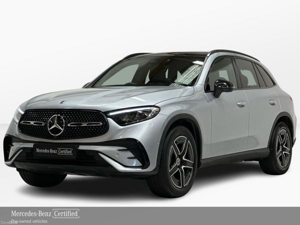 Mercedes-Benz GLC SUV, Diesel Hybrid, 2023, Silver