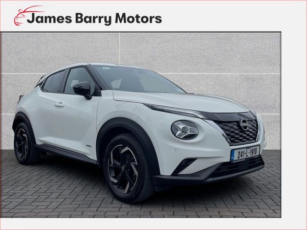 Nissan Juke SUV, Petrol Hybrid, 2024, White
