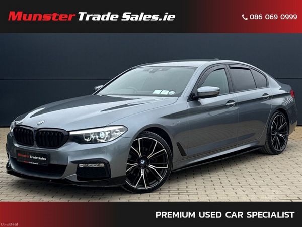 BMW 5-Series Saloon, Diesel, 2018, Grey