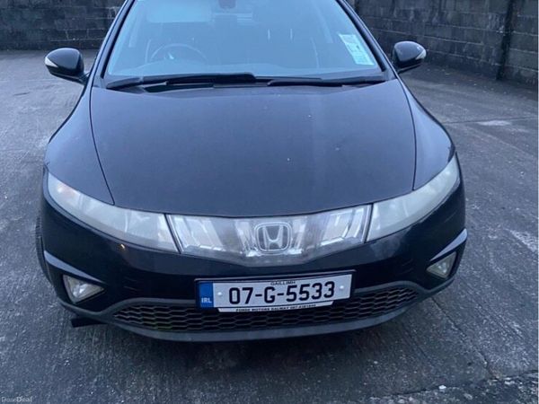 Honda Civic Hatchback, Petrol, 2007, Black
