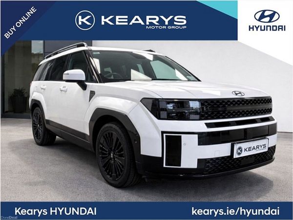 Hyundai Santa Fe SUV, Petrol Plug-in Hybrid, 2025, White