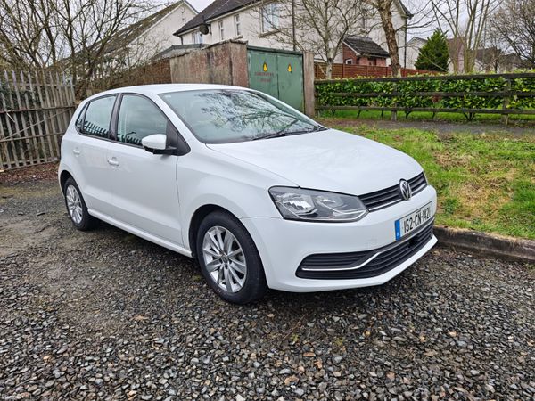 Volkswagen Polo Hatchback, Petrol, 2015, White