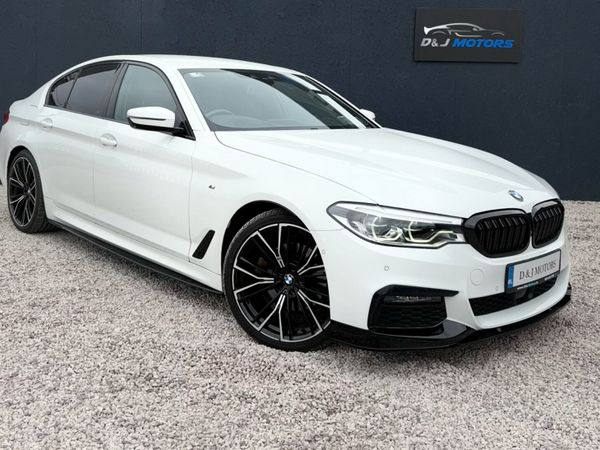 BMW 5-Series Saloon, Diesel, 2018, White