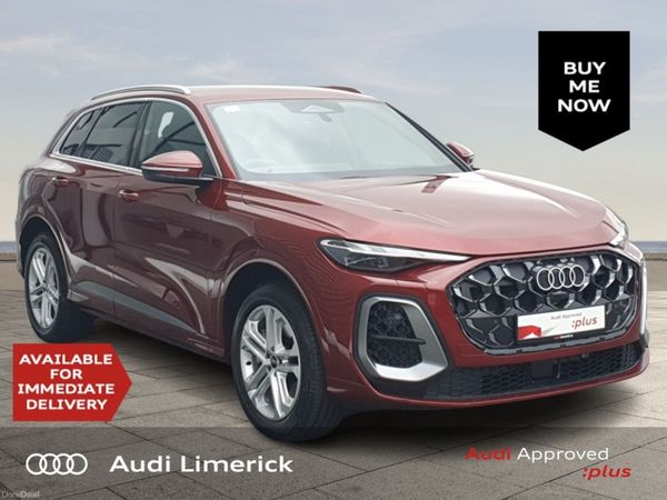 Audi Q5 SUV, Petrol Plug-in Hybrid, 2026, Red