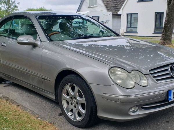 Mercedes-Benz CLK Coupe, Petrol, 2005, Silver