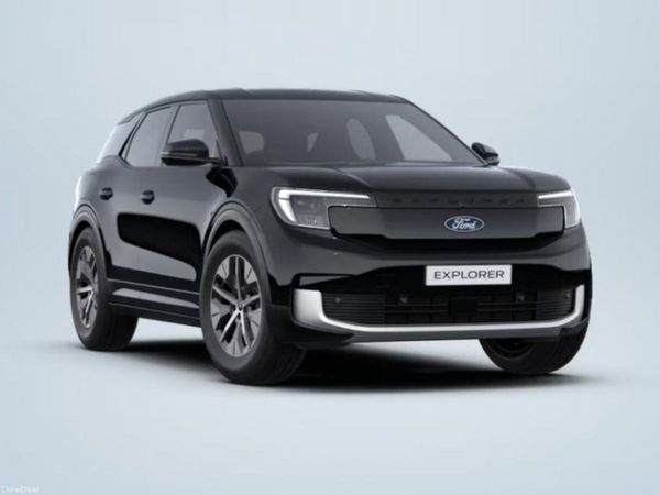 Ford Explorer SUV, Electric, 2026, Black