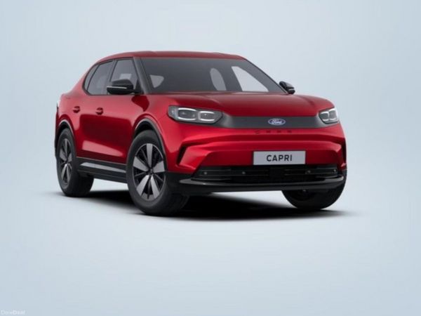 Ford Capri SUV, Electric, 2026, Red