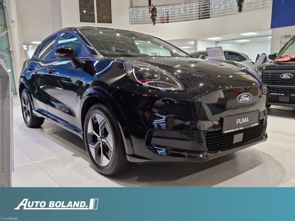 Ford Puma SUV, Electric, 2026, Black
