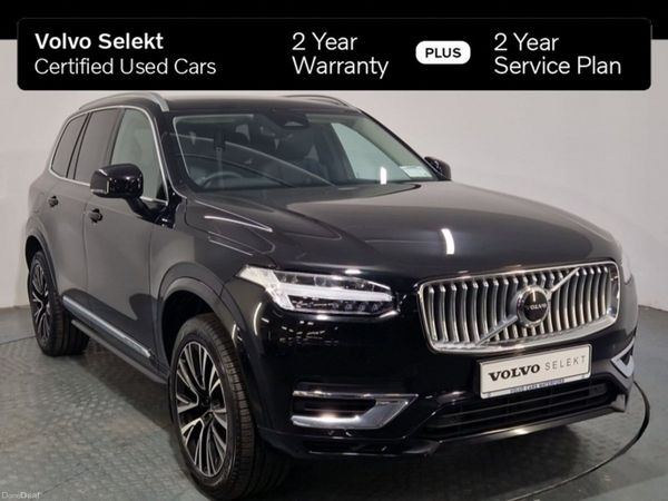 Volvo XC90 SUV, Petrol Plug-in Hybrid, 2023, Black