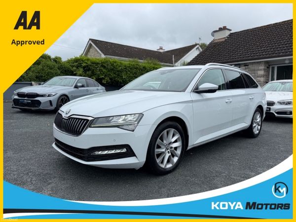 Skoda Superb Estate, Diesel, 2022, White