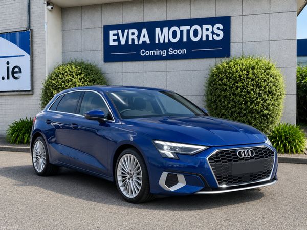Audi A3 Hatchback, Petrol, 2022, Blue