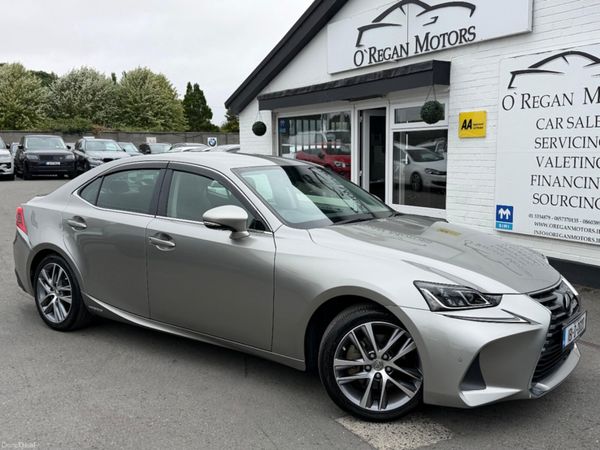 Lexus IS Saloon, Petrol Hybrid, 2018, Silver