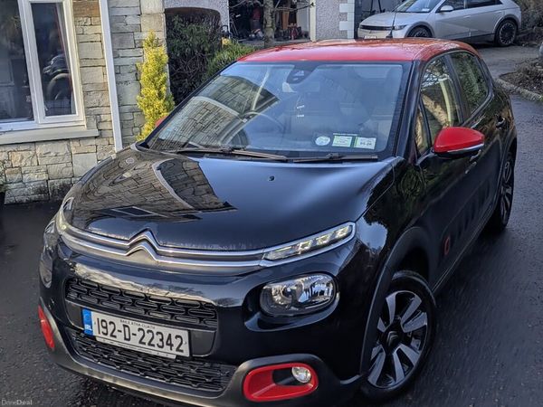 Citroen C3 Hatchback, Petrol, 2019, Black