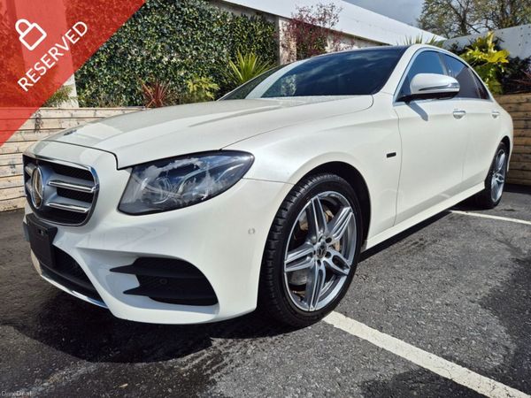 Mercedes-Benz E-Class Saloon, Petrol Plug-in Hybrid, 2020, White