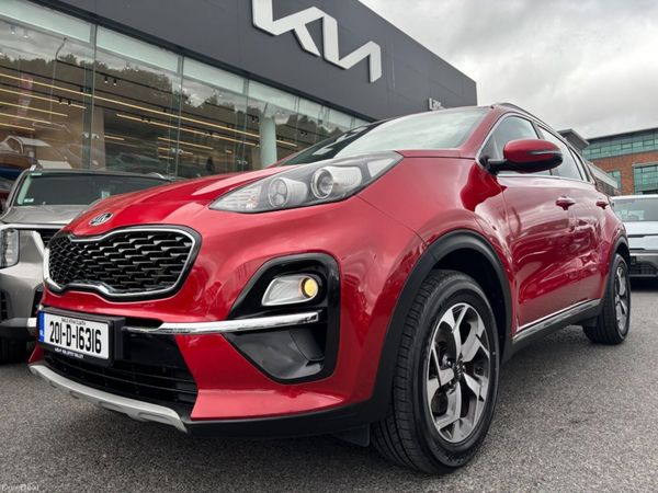 Kia Sportage SUV, Diesel, 2020, Red