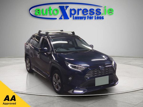 Toyota RAV4 SUV, Petrol Hybrid, 2021, Blue
