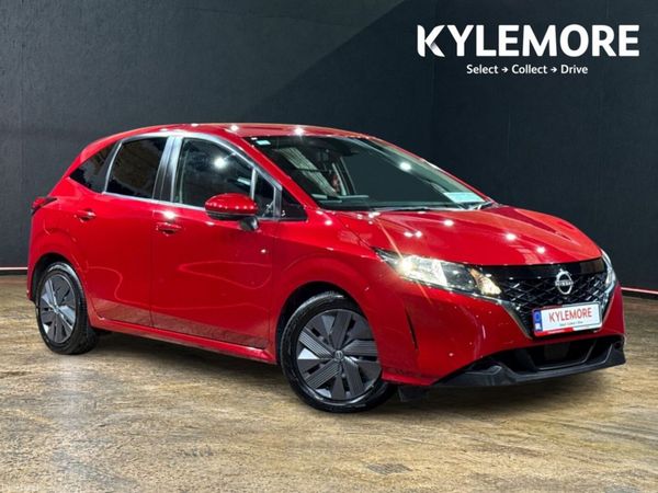 Nissan Note Hatchback, Petrol Hybrid, 2023, Red