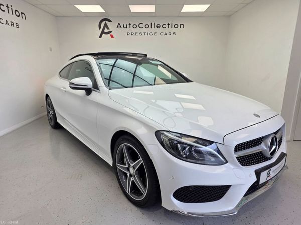 Mercedes-Benz C-Class Coupe, Diesel, 2016, White