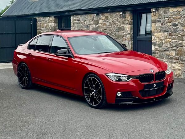 BMW 3-Series Saloon, Diesel, 2017, Red