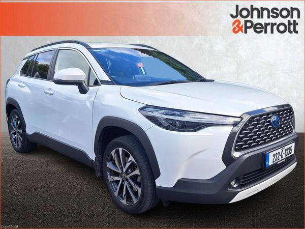 Toyota Corolla Hatchback, Petrol Hybrid, 2023, White
