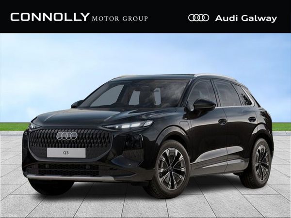 Audi Q3 SUV, Petrol Plug-in Hybrid, 2027, Black