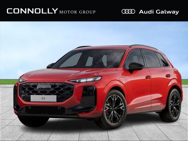 Audi Q3 SUV, Petrol Plug-in Hybrid, 2027, Red