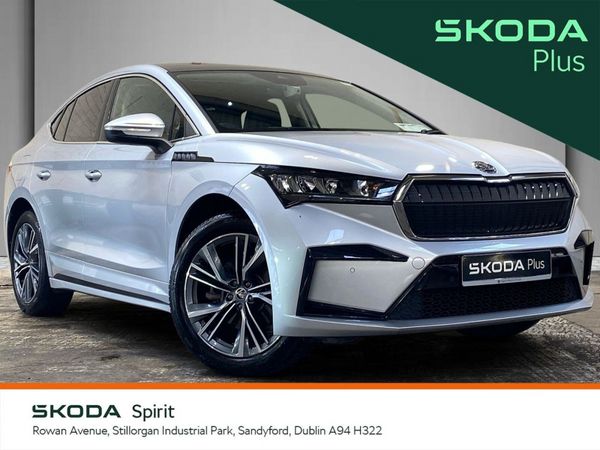Skoda Enyaq Coupe, Electric, 2023, Silver
