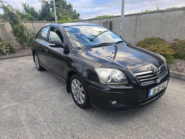 Toyota Avensis Saloon, Petrol, 2008, Black