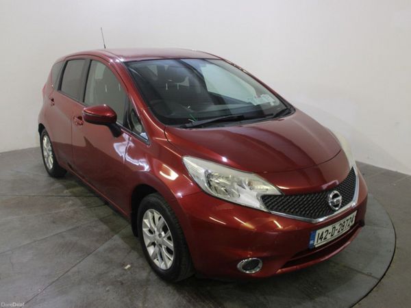 Nissan Note MPV, Petrol, 2014, Red