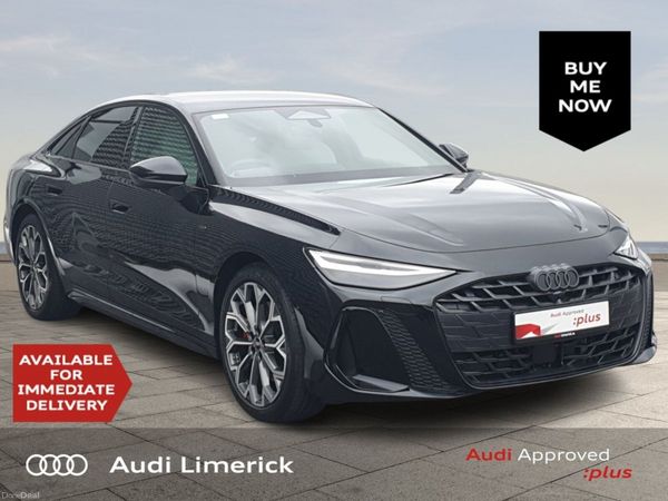 Audi A6 Saloon, Petrol Plug-in Hybrid, 2026, Green