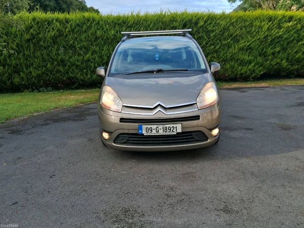 Citroen Grand C4 Picasso Hatchback, Diesel, 2009, Brown