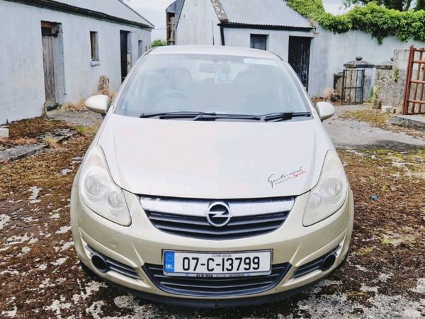 Opel Corsa Hatchback, Petrol, 2007, Silver
